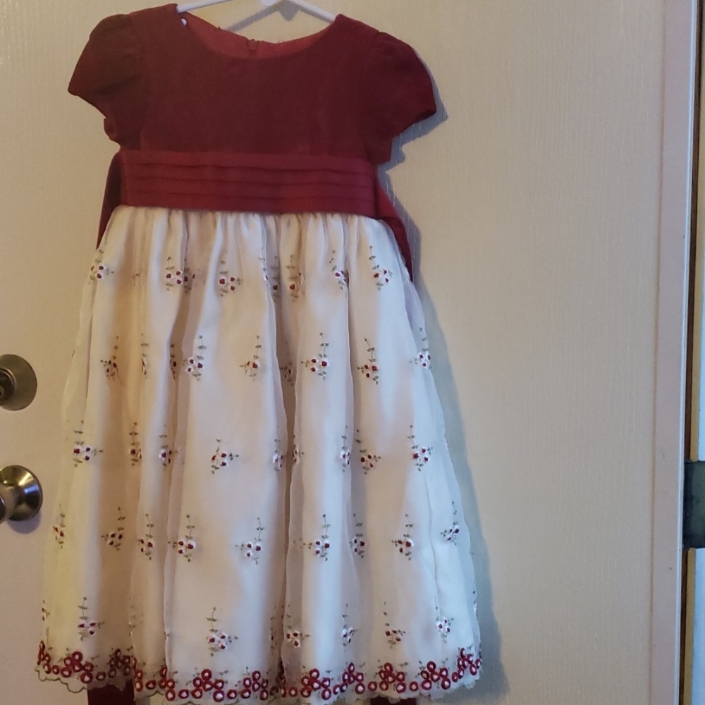 Girls sz 4t Christmas dress